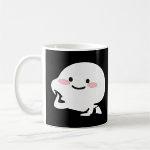 Customised Cute Illustration of Quby Sticker Coffee Mug