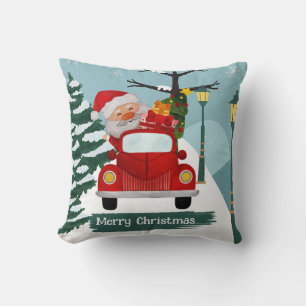 Customised Cute Santa Cushion