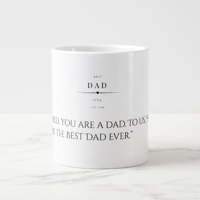 Customised dad mug Speciality Mug (Front)