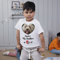 Customised dog big brother photo & text T-Shirt