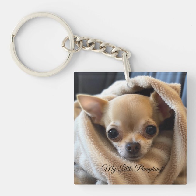Customised Dog Lovers Keychain (Front)
