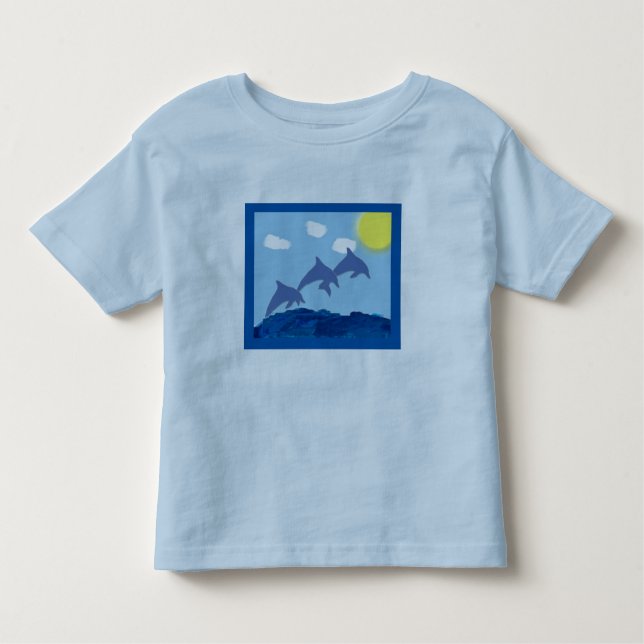 Customised Dolphin T-shirt (Front)