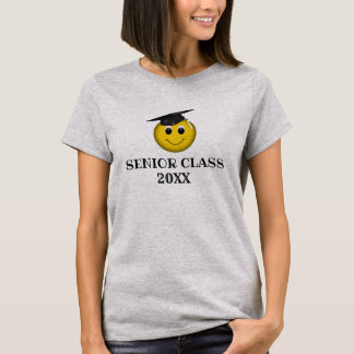 Customised Emoji Graduation Cap T-Shirt