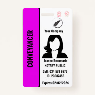 Customised Employee ID Badge