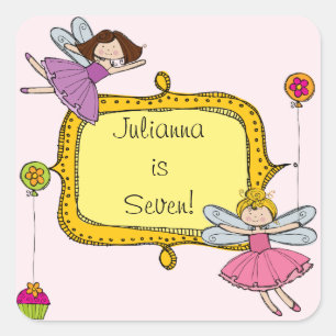 Customised Fairies Stickers