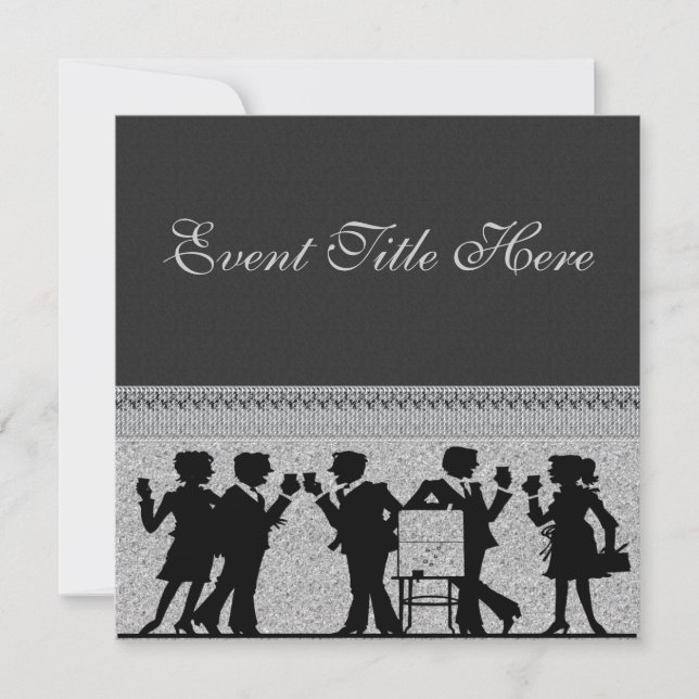 Customised Festive Party Invitation (Front)