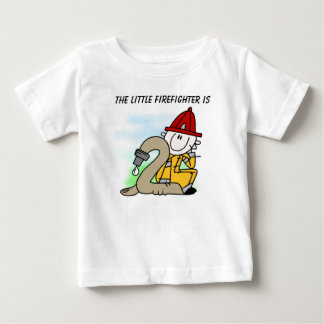 Customised Firefighter 2nd Birthday T-shirt