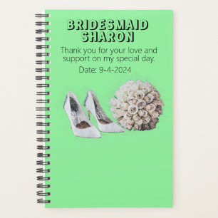 Customised Floral Bridesmaid Gift Planner
