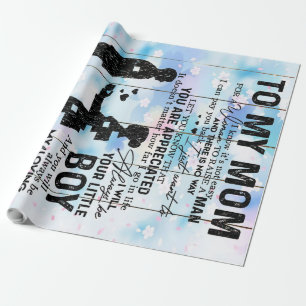 Customised Gift For Mum, Cute Quotes Present, Wrapping Paper