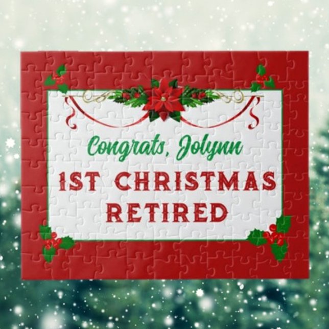 Customised Gift! Retirement Christmas Puzzle (Creator Uploaded)