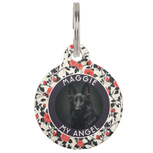 Customised Gifts For Pet Owner Rose Tag