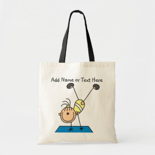 Customised Girl Gymnast Handstands Tote  Bag