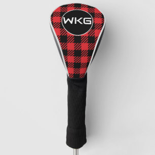 Customised Golf Club Head Cover with Initials