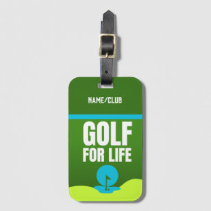 Customised Golf Club Luggage Tag