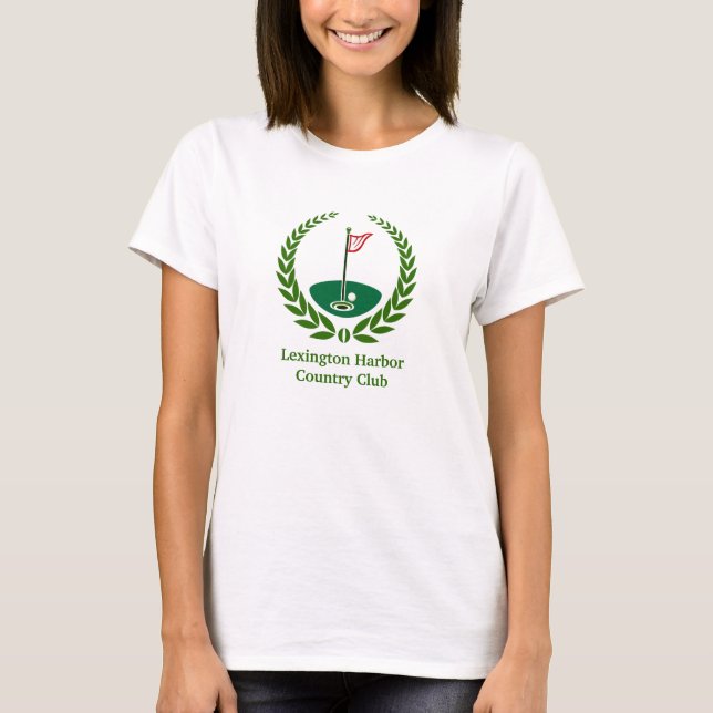 Customised Golf/Country Club T-Shirt (Front)