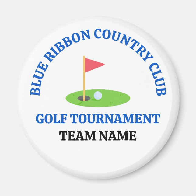 Customised Golf Course or Country Club Magnet (Front)