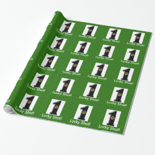 Customised Golf Lucky Shot Hole in One Wrapping Paper
