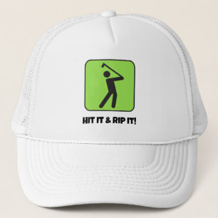 Customised Golfer's Trucker Hat