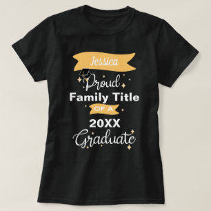 customised graduation 2021 with name Proud Family T-Shirt