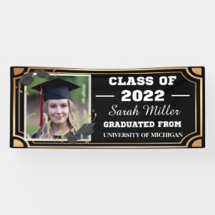 customised graduation 2024 with name and Photo Banner