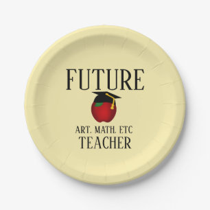 Customised Graduation Party Future Teacher Paper Plate