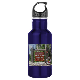 Customised Grand Teton Photo Souvenir 532 Ml Water Bottle