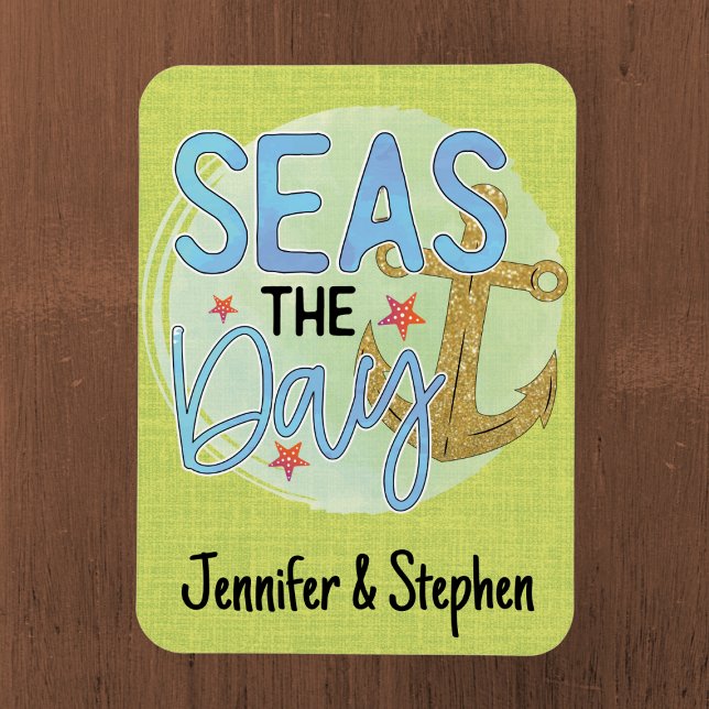 Customised Green Seas the Day Cruise Door Magnet (Creator Uploaded)