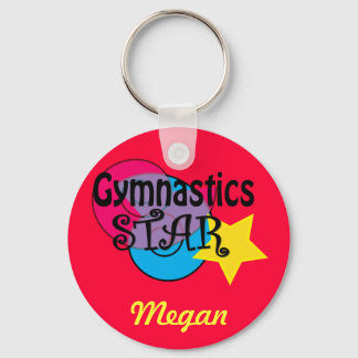 Customised Gymnastics  Keychain