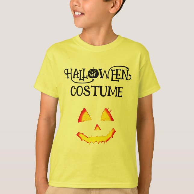 Customised HALLOWEEN COSTUME Funny Gag Kids Outfit T-Shirt (Front)