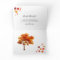 Customised Happy Thanksgiving Autumn trees