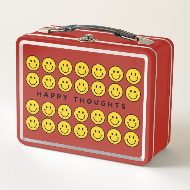 CUSTOMISED HAPPY THOUGHTS LUNCH BOX (Front)