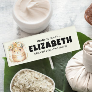 Customised Hello My Name Is Mouse Magnetic Name Tag