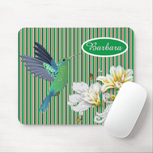 Customised Humming Bird In Summer Mouse Pad