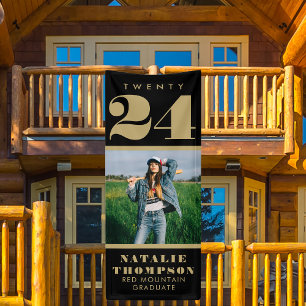 Customised Indoor Outdoor Graduation Party Banner