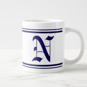 Customised Initial Jumbo Mug