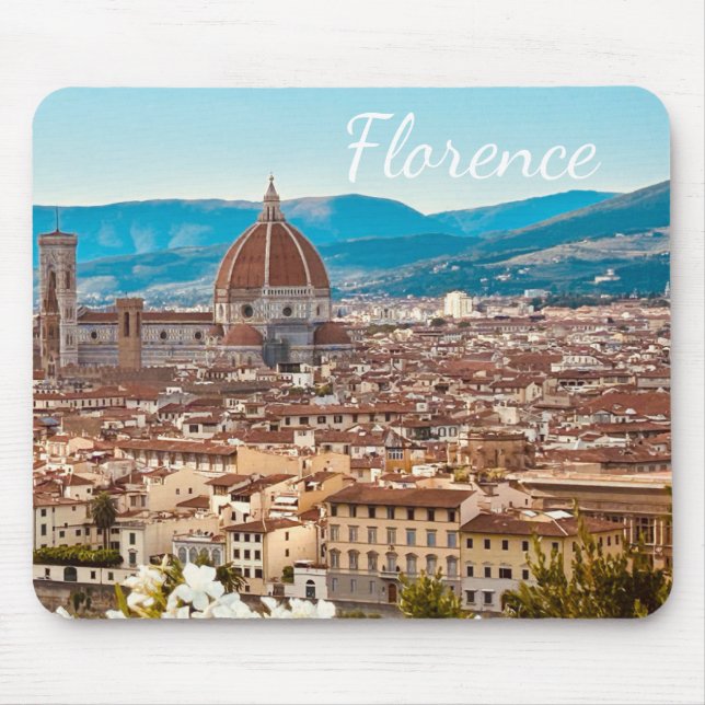 Customised Italy Florence Photography Mouse Pad (Front)