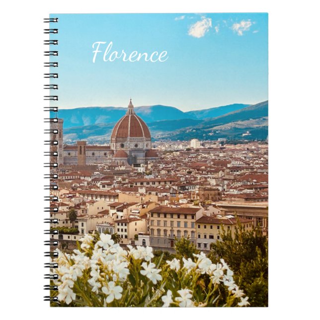 Customised Italy Florence Photography Notebook (Front)