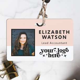 Customised Lanyard Name Tag Event ID With Photo Badge