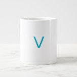 Customised letter V mug<br><div class="desc">A customized cup with the letter "V" can feature a simple,  clean design with the letter prominently displayed. The letter can be styled in a basic font or a minimalist style for a sleek look.</div>