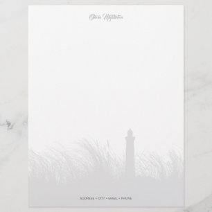 Customised Lighthouse Shoreline Custom Letterhead