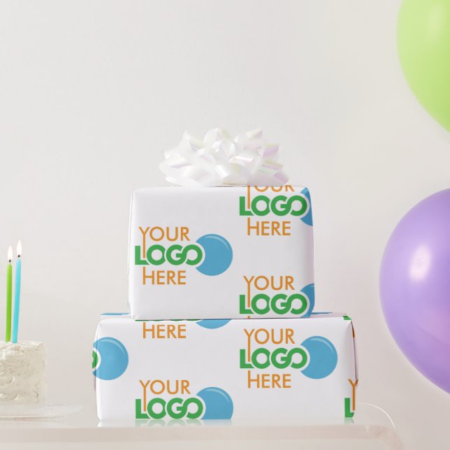 Customised Logo Branded Packaging Corporate Gift Wrapping Paper (Party Gifts)
