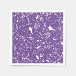 Customised mandala print editable colour napkin
