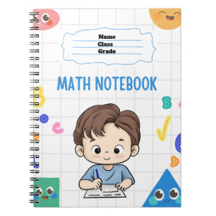 Customised Math Notebooks for School