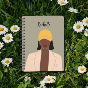 Customised Melanin African American Queen Notebook