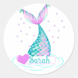 Customised Mermaid Tail Sticker