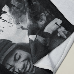 Customised Modern Photo Fleece Blanket
