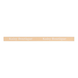 Customised Modern Stylish Elegant Minimal Business Grosgrain Ribbon