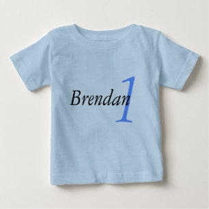Customised Name and Age Birthday Tshirt