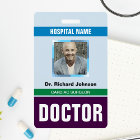 Customised Name and Photo | Doctor ID Card