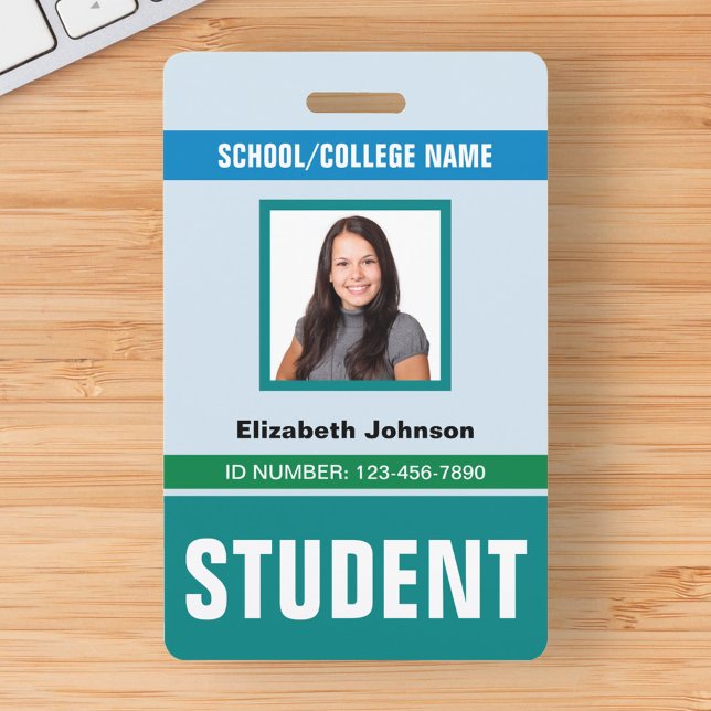 Customised Name and Photo | Student ID Card Badge (Creator Uploaded)